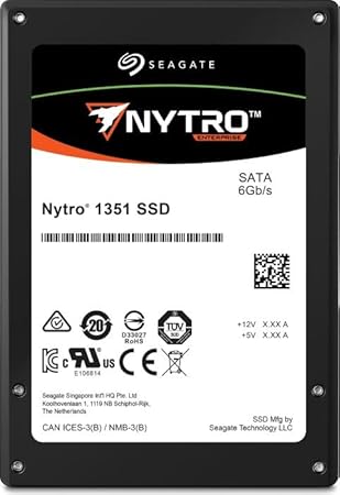 SEAGATE Nytro 1000 SATA 480GB SSD 2.5 Inches XA480LE10083