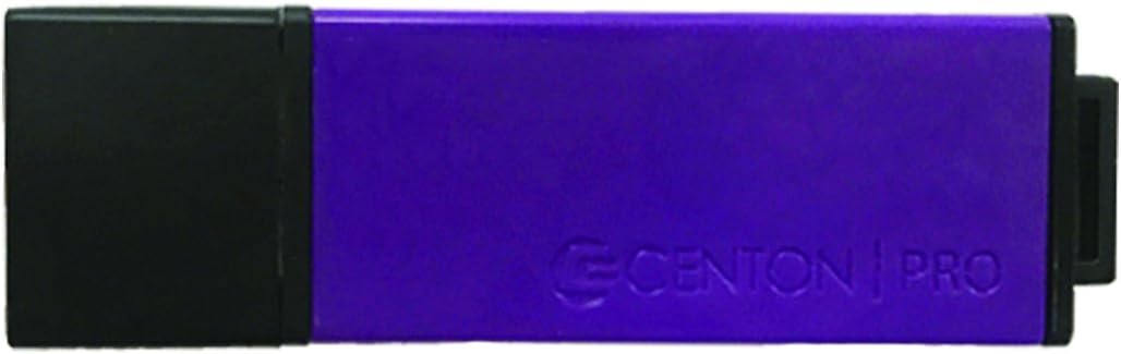 Centon Electronics S1-U3T23-64G USB 3.0 Datastick Pro2 (Royal Purple), 64GB