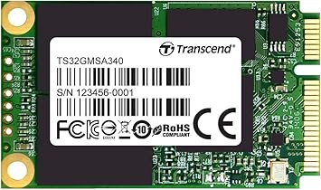 Transcend 32 GB mSATA Internal SATA III 6Gb/s SSD TS32MSA340