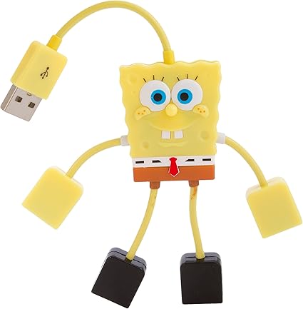 Nickelodeon Spongebob 4-Port USB 2.0 Hub (90162)