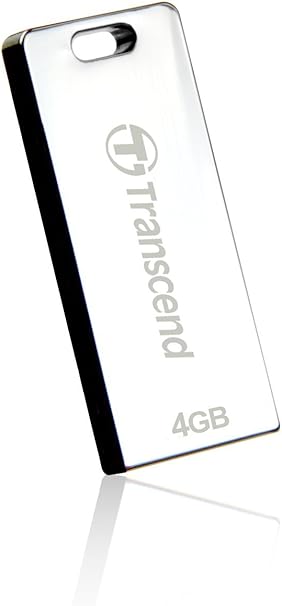 Transcend JetFlash T3 Series 4 GB Ultra-Slim Metallic Flash Drive (TS4GJFT3S)