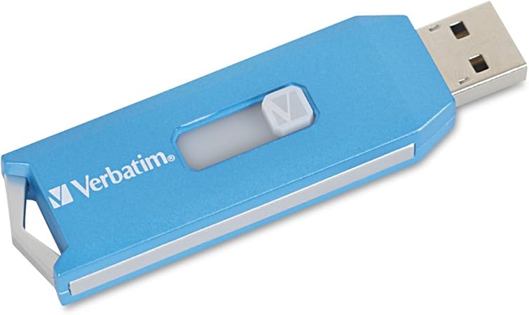 Verbatim Store 'n' Go 4 GB USB 2.0 Flash Drive - 97648 (Caribbean Blue)