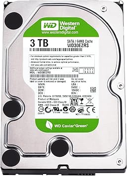 Western Digital 3 TB SATA II Intellipower 64 MB Cache Bulk/OEM Desktop Hard Drive - WD30EZRSDTL