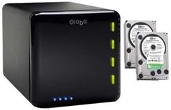 Drobo 2TB Bundle Includes Drobo and 2 x 1TB WD Caviar Green HDD 04DD1-10EARS-2