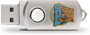 Centon UCLA Bruins DataStick Twist 2 GB USB 2.0 Flash Drive DSTC2GB-UCLA