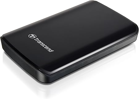 Transcend StoreJet 25D2 500 GB External Hard Drive - Black TS500GSJ25D2