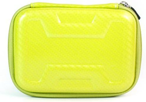 Kroo Green Lime Candy Hard Case for Hard Drive