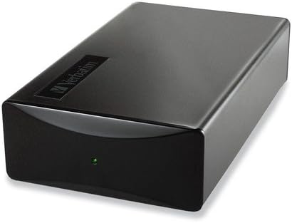 Verbatim 1 TB USB 2.0/Ethernet Network Attached Storage Drive 96799 (Black)