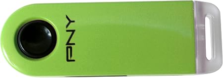 PNY Micro Swing 4 GB USB 2.0 Flash Drive P-FD4GB-BTS-GRN-EF (Green)