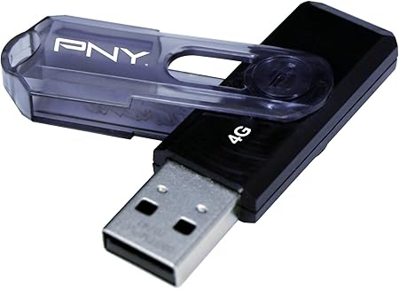 PNY Mini Attaché 4GB USB 2.0 Flash Drive P-FD4GB/MINI-EF