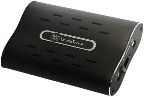 Silverstone MS03B 3.5-Inch ESATA Aluminium Hard Drive Enclosure (Black)