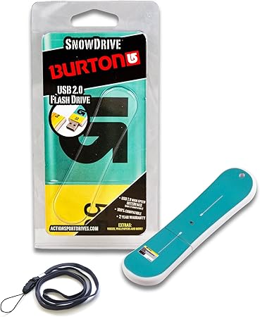 ACP-EP Memory BURT-FIX09/8G 8GB Burton Fix 09 SnowDrive USB Flash Drive