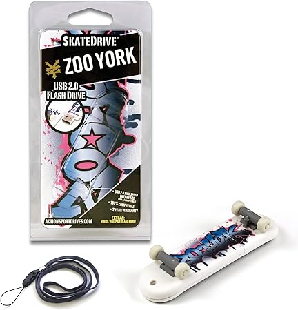 ACP-EP Memory ZY-SKATEFR/8G 8GB Zoo York Freshalicious SkateDrive USB Flash Drive