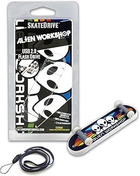 ACP-EP Memory AWS-SKATESP/2G 2GB Alien Workshop Spectrum SkateDrive USB Flash Drive