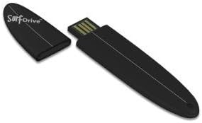 1GB Hi-Speed Rubber Exterior USB 2.0 Flash Drive Black Surfdrive