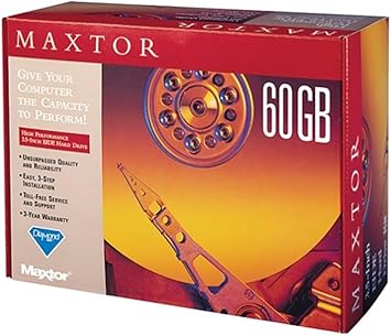 Maxtor K0196000H 60GB 5400 RPM Hard Drive