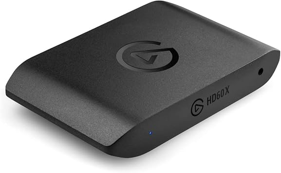 Elgato HD60 X - Stream and record in 1080p60 HDR10 or 4K30 with ultra-low latency on PS5, PS4/Pro, Xbox Series X/S, Xbox One X/S, in OBS and more, works with PC and Mac