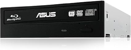 ASUS BW-16D1HT - ultra-fast 16X Blu-ray burner with M-DISC support, black