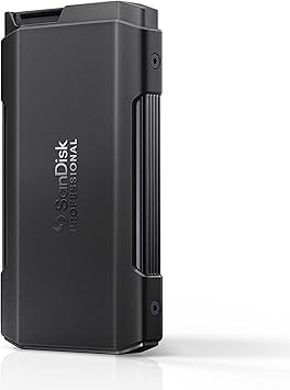 SanDisk Professional 4TB PRO-Blade Transport - Portable and Modular NVMe SSD, Up to 2000MB/s, USB-C, USB 3.2 gen 2x2, Solid State Drive - SDPM2NB-004T-GBAND