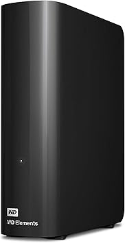 Western Digital 4TB Elements Desktop External Hard Drive, USB 3.0 for plug-and-play storage - Western DigitalBWLG0040HBK-NESN