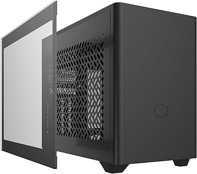 Cooler Master NR200P V2 Mini-ITX PC Case, Top-Mount 240mm|280mm AIO, 356mm 3.5-Slot Verical GPU Mount, Compatible RX 7900 XTX|RTX 4090|4080 Super, Tempered Glass, USB Type-C, DIY