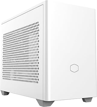 Cooler Master NR200 White SFF Small Form Factor Mini-ITX Case, Vented Panels, Triple-slot GPU, Tool-Free, 1x 120mm Fan, 1x 92mm, 360 Degree Accessibility (MCB-NR200-WNNN-S00)