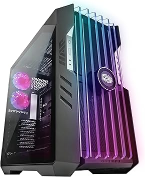 Cooler Master HAF 700 EVO E-ATX High Airflow PC Case, IRIS Customizable LCD .Breathable TG Front Panel, 200mm Sickleflow Fans, 1 x USB 3.2 gen 2 Type C, 4 x USB 3.2 gen 1 (3.0) (H700E-IGNN-S00)