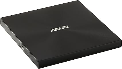 ASUS ZenDrive Ultra Slim USB 2.0 External 8X DVD Optical Drive +/-RW with M-Disc Support for Windows and Mac and Nero BackItUp for Android Devices (SDRW-08U7M-U/BLK/G/AS),Black