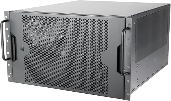 SilverStone Technology RM61-312 6U 12-Bay Rackmount Chassis, SST-RM61-312