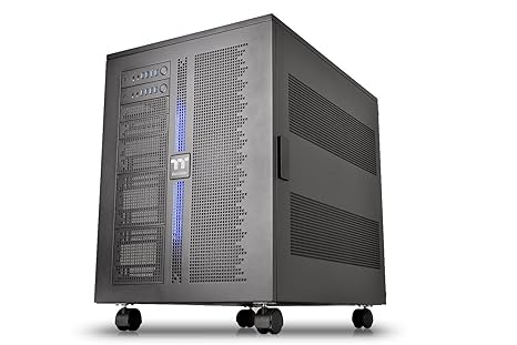 Thermaltake Core W200 Dual System Capable Extreme Water Cooling XL-ATX Fully Modular/Dismantle Stackable Tt Certified Super Tower Computer Case CA-1F5-00F1WN-00 Black