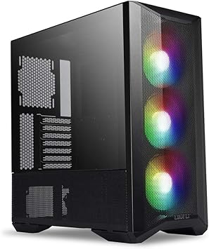 Lian Li LANCOOL II MESH C RGB-X USB Type-C Included Mid-Tower Black - LAN2MRX.50