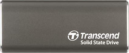 Transcend 2TB External, Portable SSD ESD265C USB 10Gbps Type C TS2TESD265C