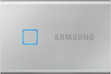 SAMSUNG SSD T7 2TB Portable External Solid State Drive + 2mo Adobe CC Photography, USB 3.2 Gen 2, Reliable Storage for Gaming, Students, Professionals (MU-PC2T0T/AM), Silver