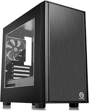 H17 Window Version Micro-Tower Case + PSU Combo; 450W PSU; 1 x 120mm Fan Included; P/N: CA-3J1-45S1WU-00; 3-Year Warranty