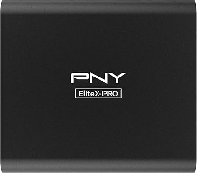 PNY EliteX-PRO 4TB USB 3.2 Gen 2x2 Type-C Portable Solid State Drive (SSD) – (PSD0CS2260-4TB-RB)