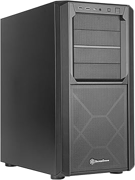 SilverStone Technology SETA D1 Mid-Tower ATX Chassis with High Storage Capability & Versatility, SST-SED1-B