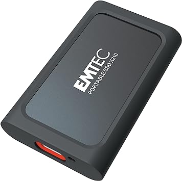 Emtec 512GB X210 Elite SATA III Portable Solid State Drive (SSD) with NAND Technology ECSSD512GX210