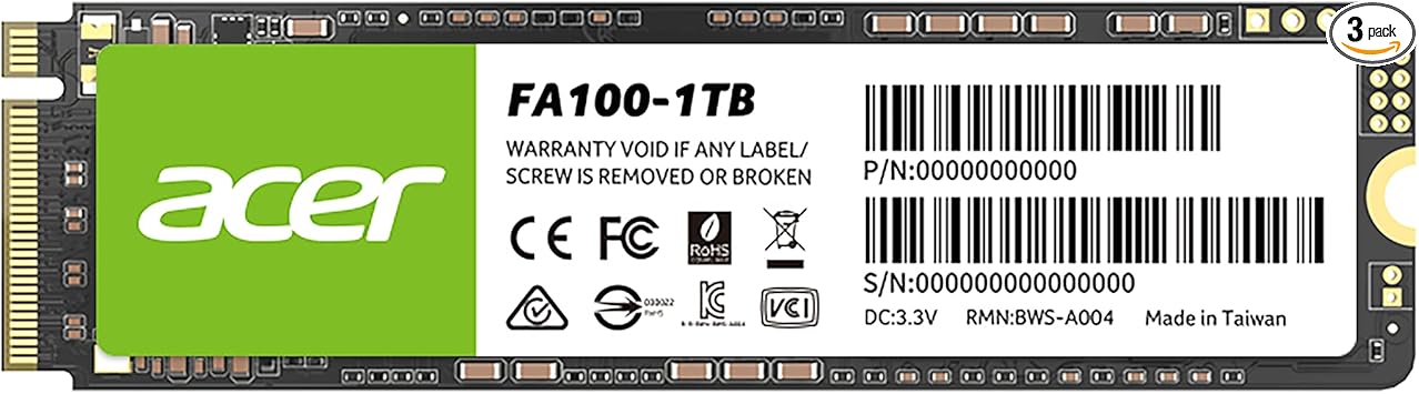 Acer BIWIN SSD FA100 M.2 1TB