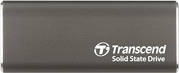 Transcend 1TB External, Portable SSD ESD265C USB 10Gbps Type C TS1TESD265C