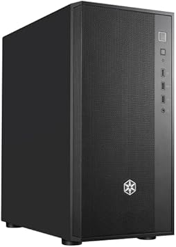 SilverStone Technology FARA R1 V2 Stylish and High Airflow Mid Tower ATX Chassis, SST-FAR1B-V2