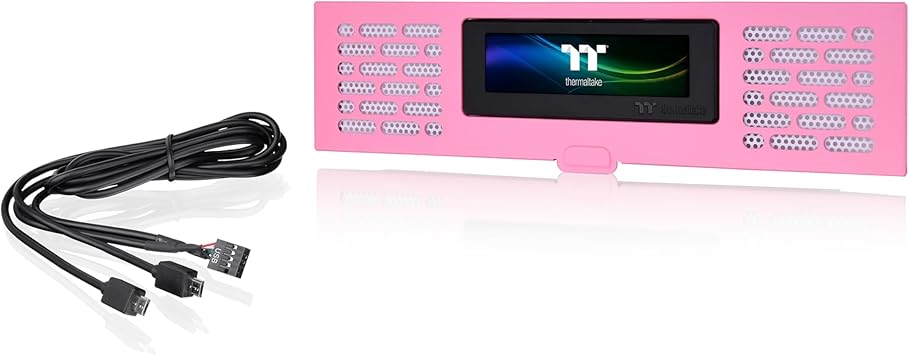 Thermaltake Tower 200 Series Bubble Pink LCD Panel Kit, 3.9