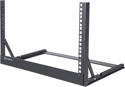 SilverStone Technology RK06U-OF 19-inch 6U Open-Frame Desktop Rack, SST-RK06U-OF