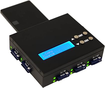 EZ Dupe 1 to 9 SD Card Duplicator & SSD / 2.5