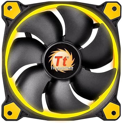 Thermaltake RiingCooling Fan - Chassis - 120 mm - 1500 rpm40.6 CFM - 24.6 dB(A) Noise