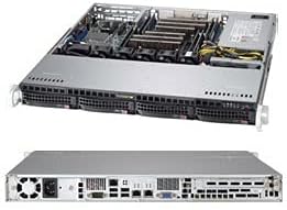 Supermicro SC813M FTQC-505CB - Rack-mountable - 1U - ATX