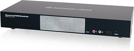 IOGEAR 4-Port Dual-Link DVI Secure KVM Switch, GCS1214TAA