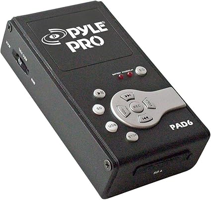 PYLE PAD6 Audio to USB Interface & recorder to Computer & SD Card