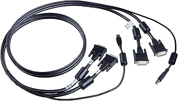 Avocent 6FT USB 2 DVI1 Cable Assy