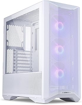 Lian Li LANCOOL II MESH C RGB-S USB Type-C Included Mid-Tower Snow White - LAN2MRS.50