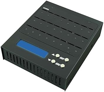 EZ Dupe 1 to 23 MicroSD & TF Duplicator - Multiple Micro Secure Digital/TF Memory Card Copier Cloner & Eraser (FP-MSD23) Flexpro - Daisychain Link to 239 SD Media Copies